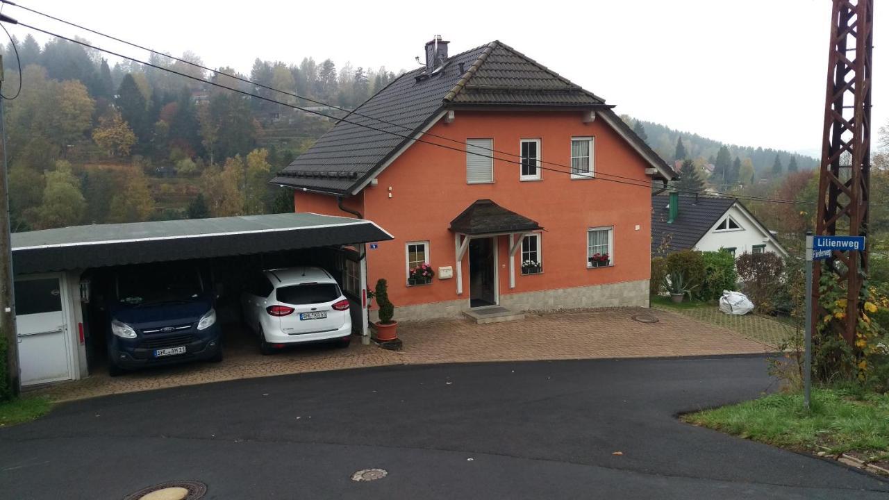 Ferienwohnung Fliederweg Suhl Dış mekan fotoğraf